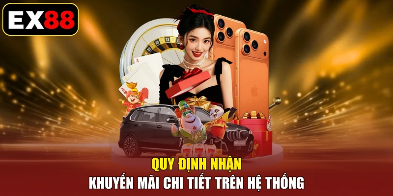Quy định nhận khuyến mãi chi tiết trên hệ thống